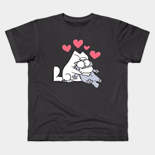 Simon's Cat Classic Women's Midweight Kids T-Shirt